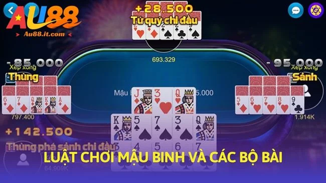 Luật chơi mậu binh và các bộ bài